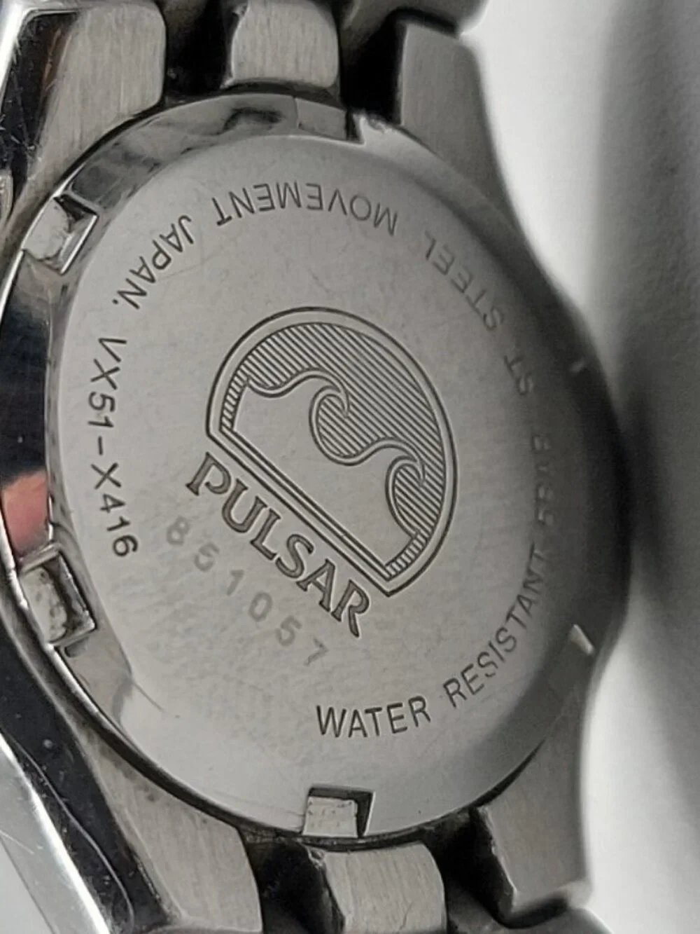 Pulsar Ladies Watch Quartz Swarovski Crystal Bezel 7